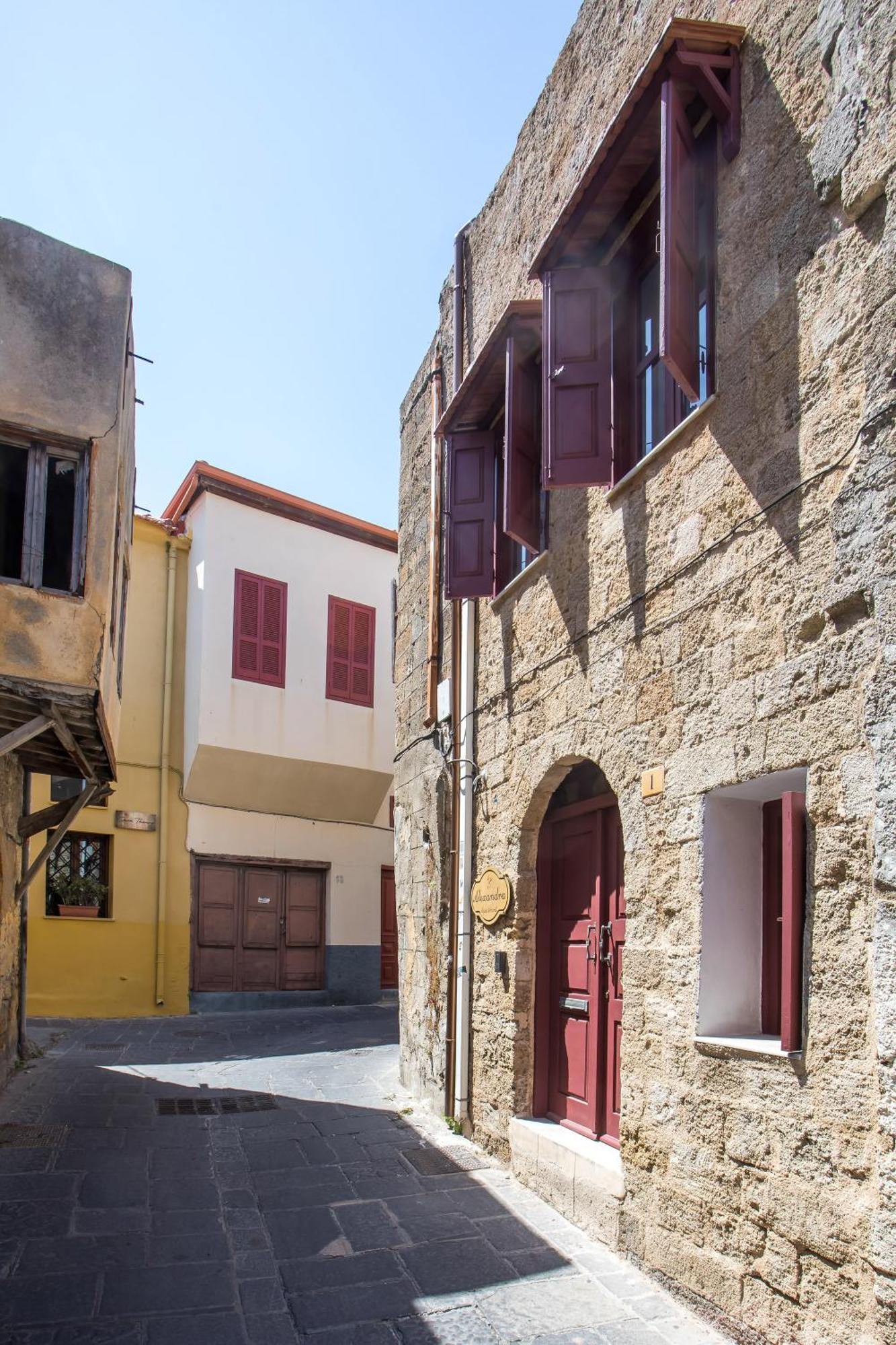 Alexandras Stone House Villa Rhodes City Bagian luar foto
