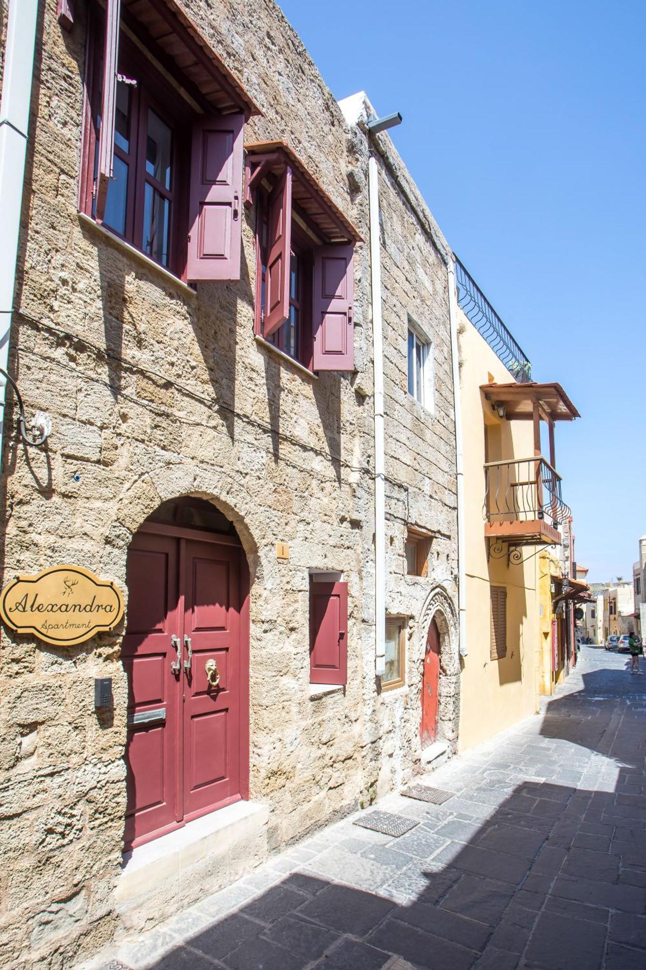 Alexandras Stone House Villa Rhodes City Bagian luar foto